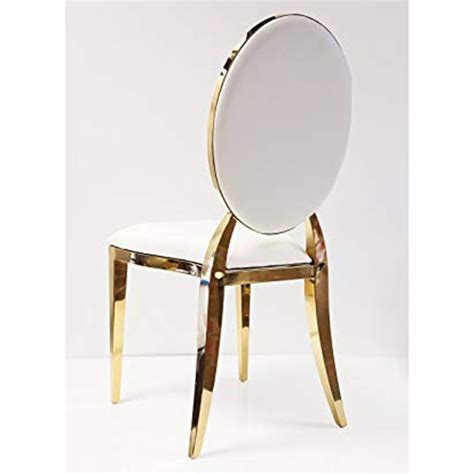 Ivory & Gold Dior Luxury Chair 